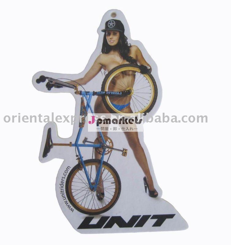 プロモーションホット2014年紙カーエアーフレッシュナー、 カー空気清浄紙問屋・仕入れ・卸・卸売り
