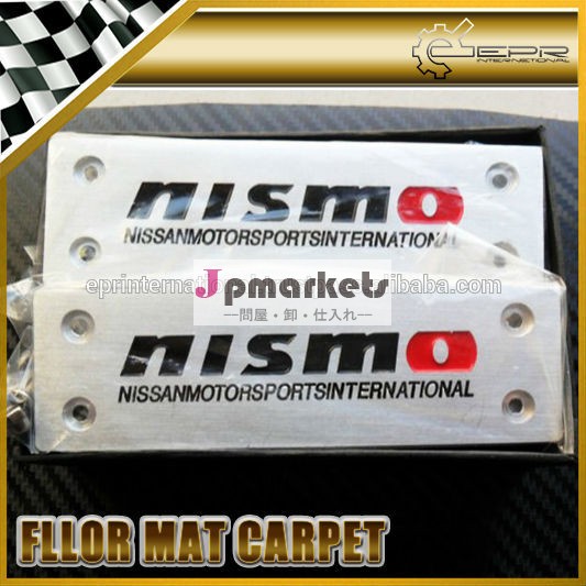 Nismoのステンレス鋼の床のマットのカーペットのバッジの紋章の日産のスカイラインのため問屋・仕入れ・卸・卸売り