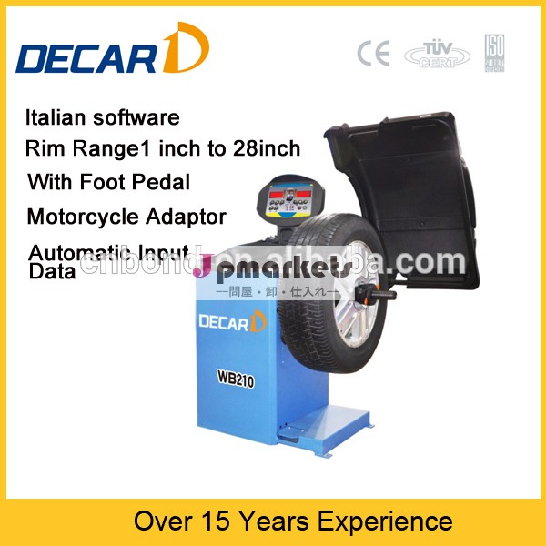 decarwb210ソフトウェアとイタリアの車のホイールバランサ問屋・仕入れ・卸・卸売り