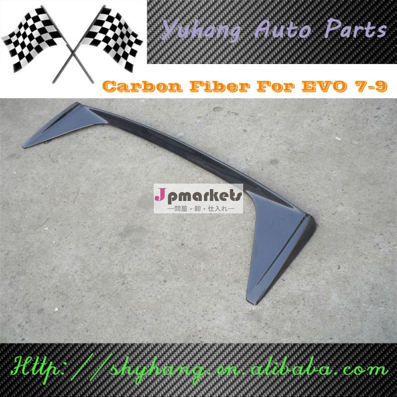 三菱ランサーエボリューション2001-2007evo7- 9タイプ- cスポイラーカーボンファイバートランク問屋・仕入れ・卸・卸売り