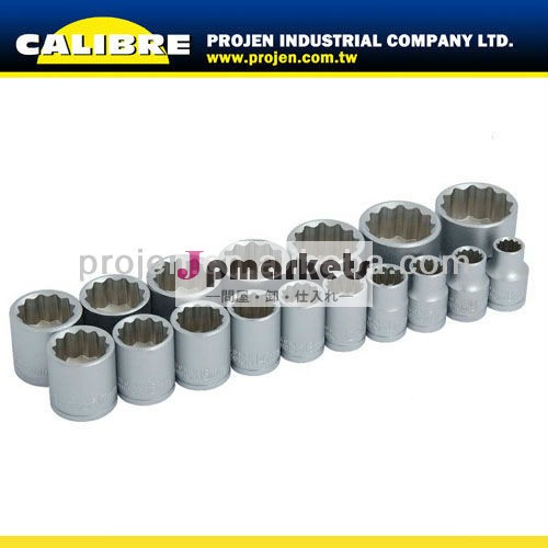 口径17%12pt3/8" drクロームバナジウムソケットセットソケットツールセット問屋・仕入れ・卸・卸売り