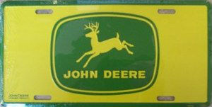 John Deere社 - 黄色のナンバープレート上のグリーン問屋・仕入れ・卸・卸売り