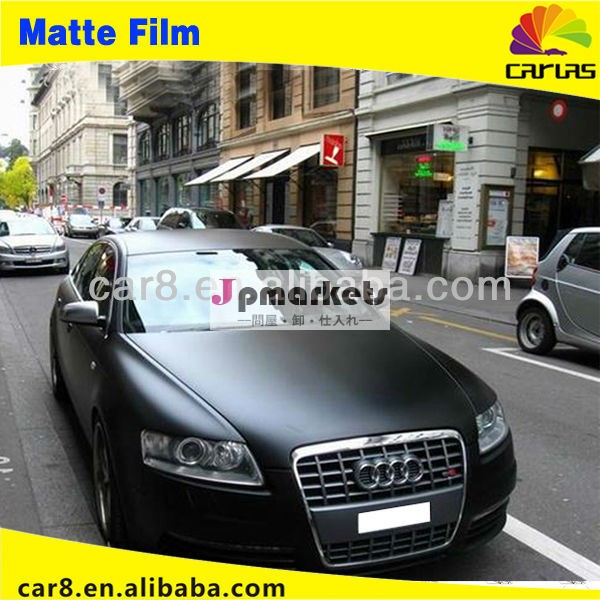 ラッピングビニール黒マットカー30mステッカーの自己粘着性フィルム、 車の塗装保護フィルム/サイズ: mmx301.52問屋・仕入れ・卸・卸売り