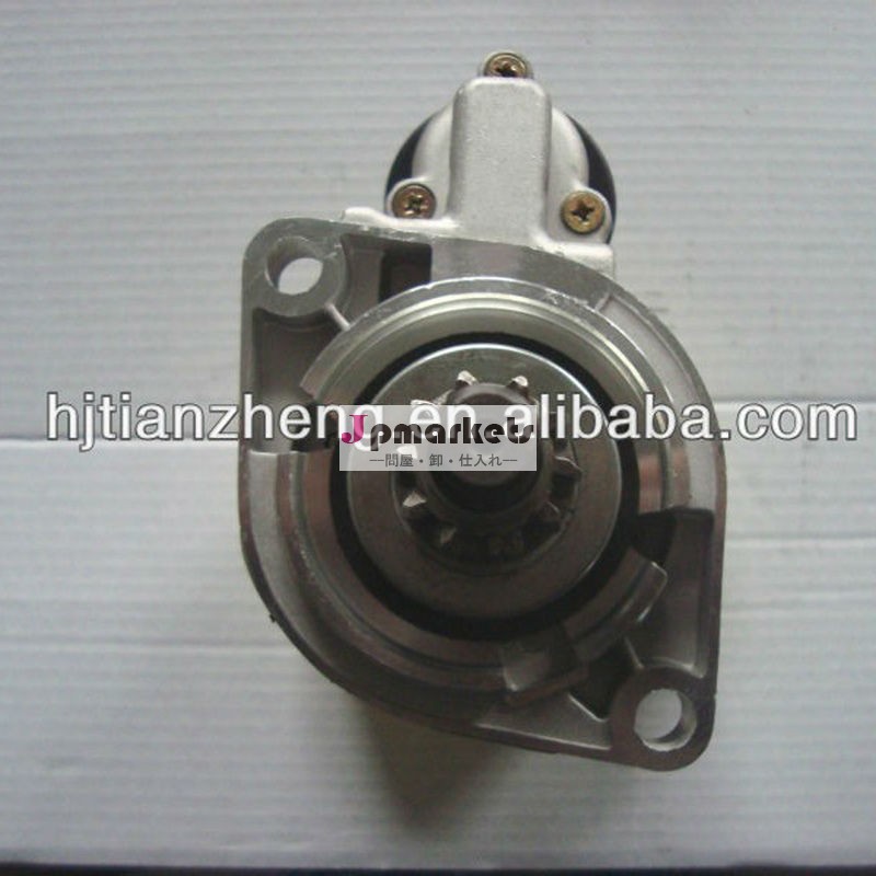用スターターvolkswagen2- 1374- bo( ref。 なし: 17223n) スターターボッシュ- pmgr1.4kw/12ボルト、 ccw、 10- 歯のピニオン。問屋・仕入れ・卸・卸売り