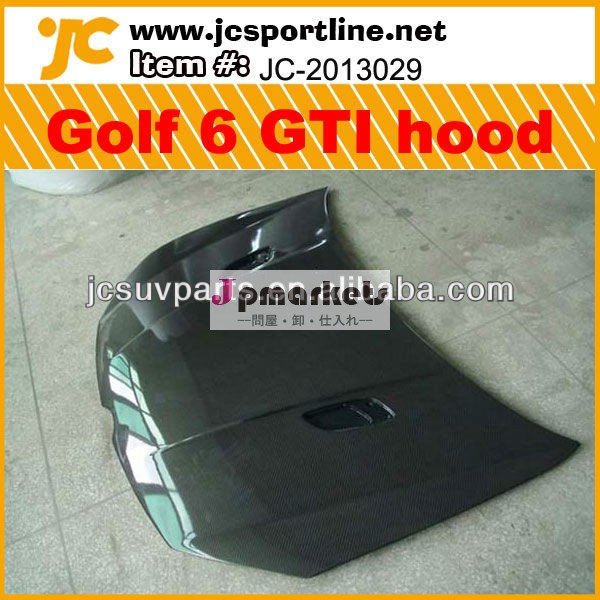 カーボンファイバーボンネットゴルフ6gti/mk6vwゴルフgtiのためのフード問屋・仕入れ・卸・卸売り