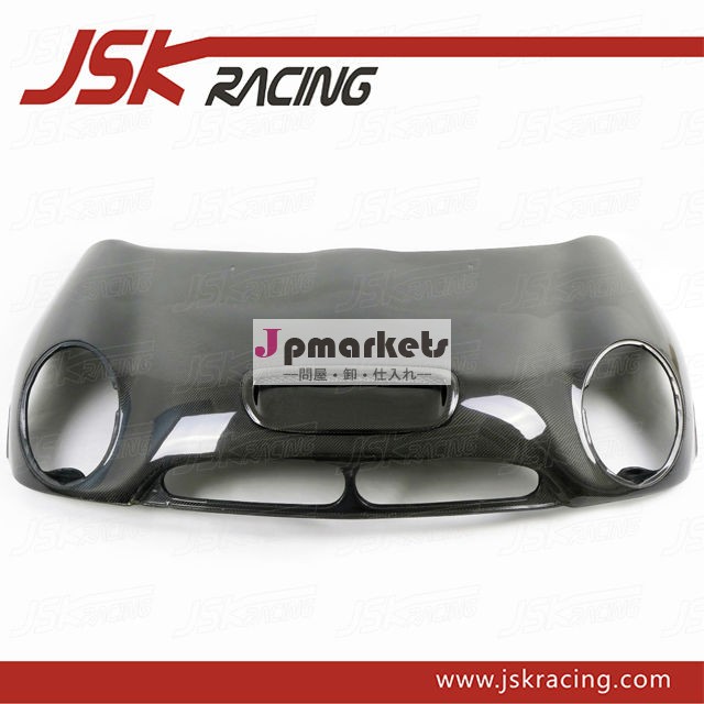 ミニクーパーs2002- 2005カーボンファイバーフードエンジン用ボンネットbmw( jsk080601)問屋・仕入れ・卸・卸売り