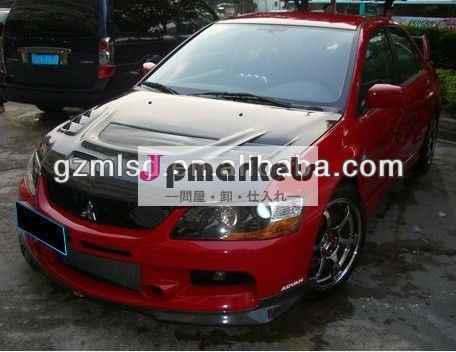 高品質のカーボンファイバー/ガラス繊維の部分/ボンネット/evo8三菱用フード問屋・仕入れ・卸・卸売り