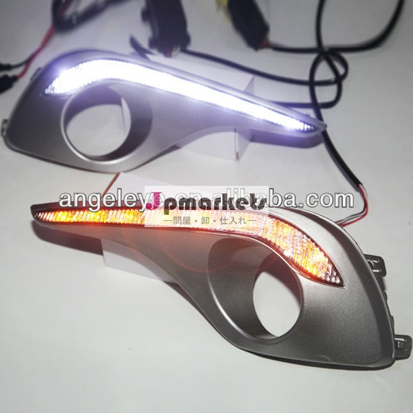 クルーガーハイランダー年間2011-20138個leddrlのデイタイムランニングライトダブルカラー問屋・仕入れ・卸・卸売り