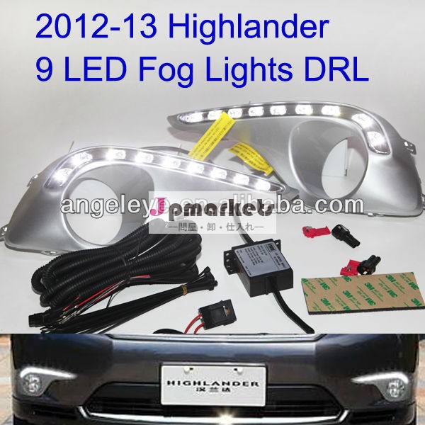 クルーガーleddrlハイランダー9個年v12011-2013デイタイムランニングライト問屋・仕入れ・卸・卸売り