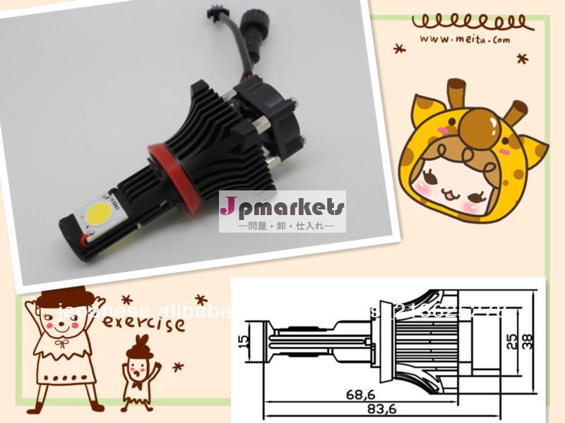 1800LM LED 一体型CREE ヘッドライト問屋・仕入れ・卸・卸売り