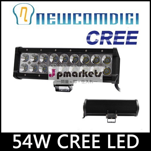 Cree9【9インチ54ワットスポット/の洪水作業運転ledライトバーオフロード18w/15wを殺す問屋・仕入れ・卸・卸売り