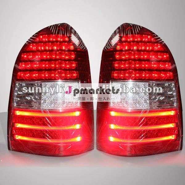 現代ツーソン用ledテールランプ2004年- 2008v1年間赤白の色問屋・仕入れ・卸・卸売り