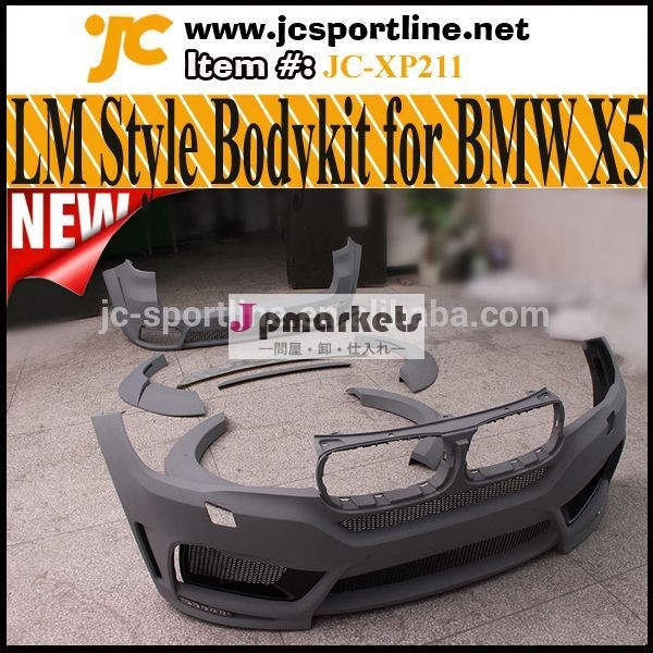 X5 Car Body Kit LM Wide Style Fiberglass Bumper Kits For BMW X5 F15 2014 Facelift問屋・仕入れ・卸・卸売り
