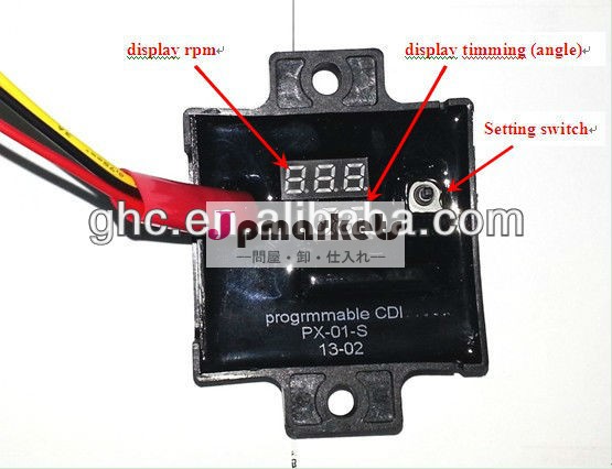 新しいプログラマブルcdi2連ＬＥＤタイミングと回転数を表示するように表示問屋・仕入れ・卸・卸売り