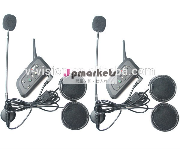 新しいタイプ1200メートルブルートゥースインターコムインターホンbluetoothのオートバイヘルメットインターコムventphonev6問屋・仕入れ・卸・卸売り