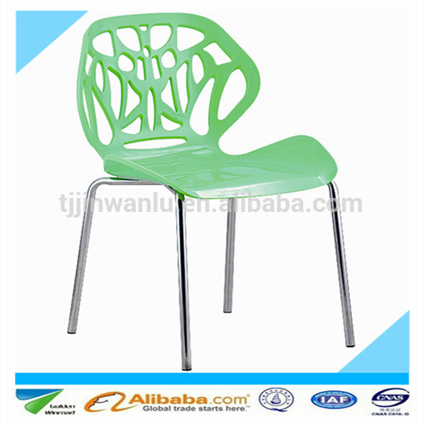 を提供する熱い販売のモダンで明るい着色されたプラスチック製のカフェの椅子/レストランの椅子問屋・仕入れ・卸・卸売り