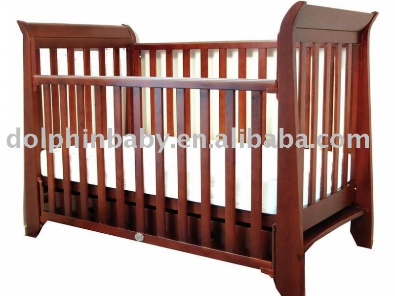 販売法のオーストラリアの標準的な木の赤ん坊のそりの折畳み式ベッドのベッドのまぐさ桶問屋・仕入れ・卸・卸売り