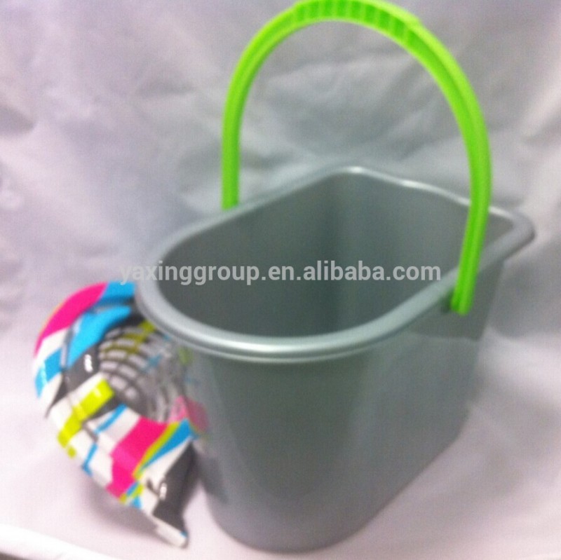 印刷プラスチック14リットル絞り器付きモップバケツ問屋・仕入れ・卸・卸売り