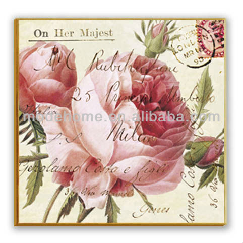mdf2013熱い販売安い木壁プラークバラの花を持つ装飾プラーク問屋・仕入れ・卸・卸売り