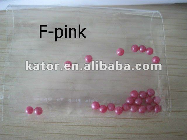 ピンク夜ライトの真珠の形の水晶土は玉が付く問屋・仕入れ・卸・卸売り