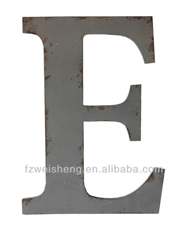 "e" 木製レター/文字装飾問屋・仕入れ・卸・卸売り