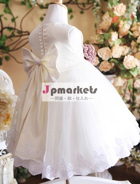 シンプルなピンクのサテンed1816高ネックノースリーブフラワーガールのドレスのパターン無料問屋・仕入れ・卸・卸売り