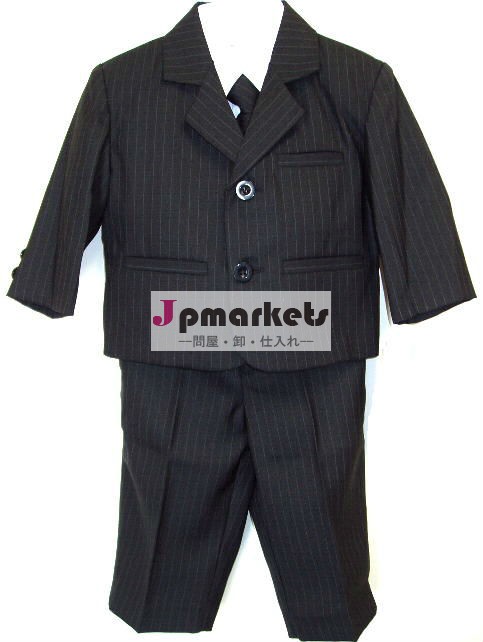 ファッションフォーマル2013プレミア黒い男の子のスーツのスーツの男の子問屋・仕入れ・卸・卸売り
