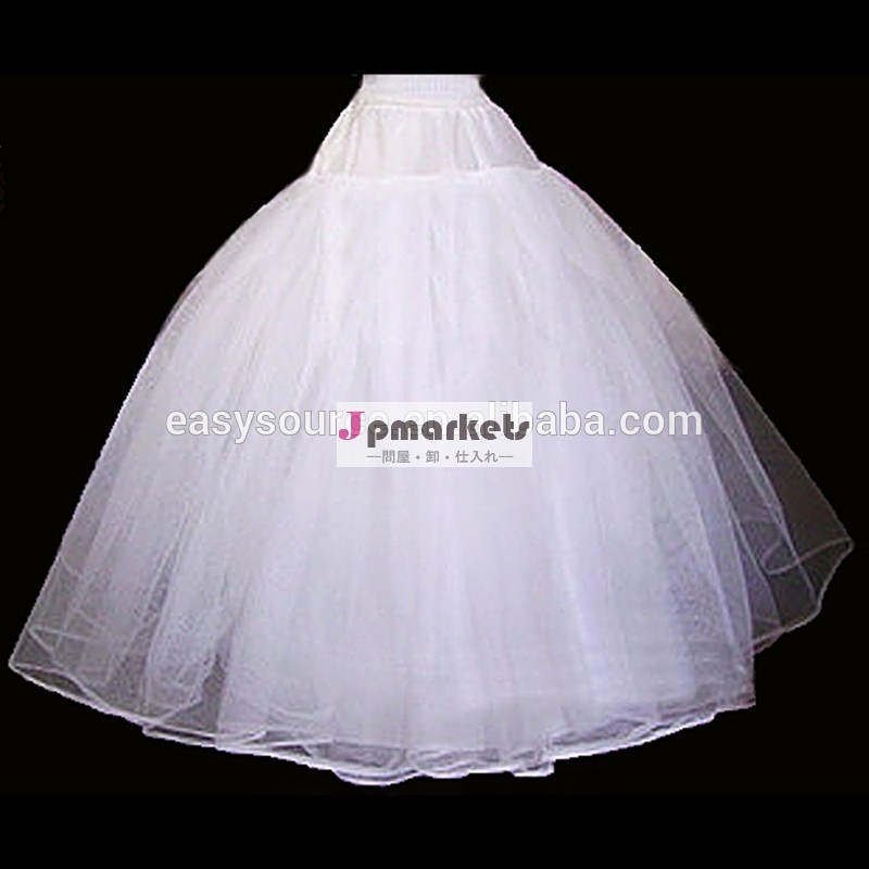 結婚式の花嫁簡素過ぎる服装をする売れ筋バルクフープ3腫れぼったい二層まともなガウンドレスペチコート問屋・仕入れ・卸・卸売り