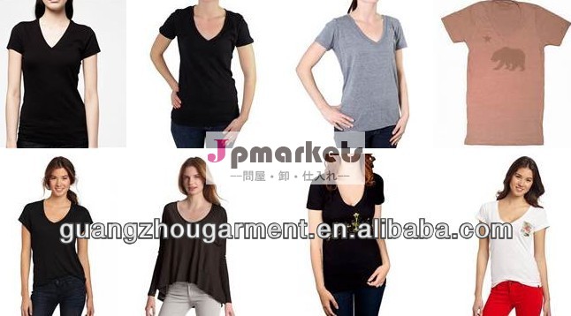 新しいファッション性の高い女性2014年t- シャツの夏筋肉ティー女性服カジュアル衣類問屋・仕入れ・卸・卸売り