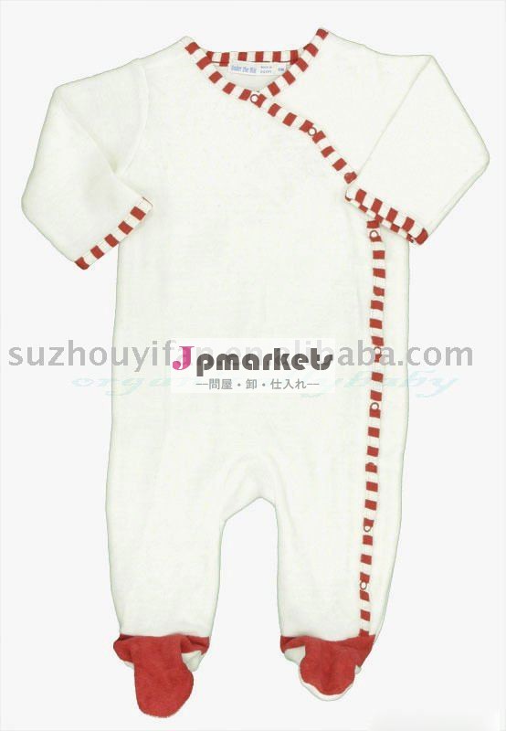 有機性綿の赤ん坊のbodysuit BC-BR917問屋・仕入れ・卸・卸売り
