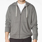 mens hoodies with leather sleeves/Men's custom design printing zipper up fleece hoody jackets/sweatshirts/women hoodies問屋・仕入れ・卸・卸売り