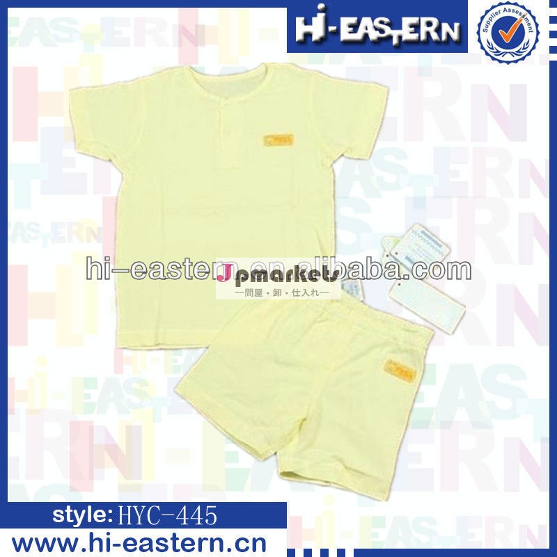 2014年綿100％短い袖のプリント赤ちゃんの衣類のセット/の幼児の衣類/衣服上海がtoddles問屋・仕入れ・卸・卸売り