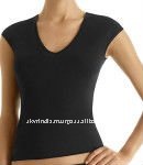 SHORTSLEEVE有機性T-SHIRTS/PLAIN TSHIRTS/BLACKのTシャツ問屋・仕入れ・卸・卸売り