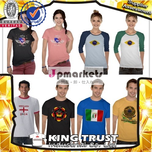 のためのシルクスクリーン印刷ポリエステル100％広告のtシャツ問屋・仕入れ・卸・卸売り