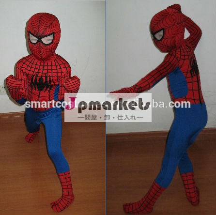 新しい到着の子供2014年ゼンタイスーツスパイダーマン子供ライクラスーツ問屋・仕入れ・卸・卸売り