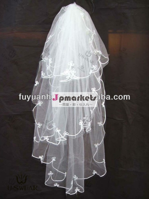 ja1123層2013チュール結婚式のベール問屋・仕入れ・卸・卸売り