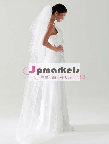 チュール3- 層長いベール結婚式viels大聖堂のベール問屋・仕入れ・卸・卸売り