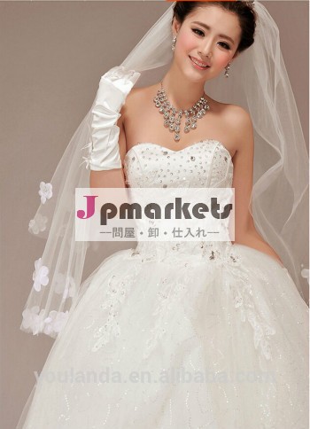 ファッションインドのチュールホワイトブライダルベールオーガンザの結婚式のヘアアクセサリー問屋・仕入れ・卸・卸売り