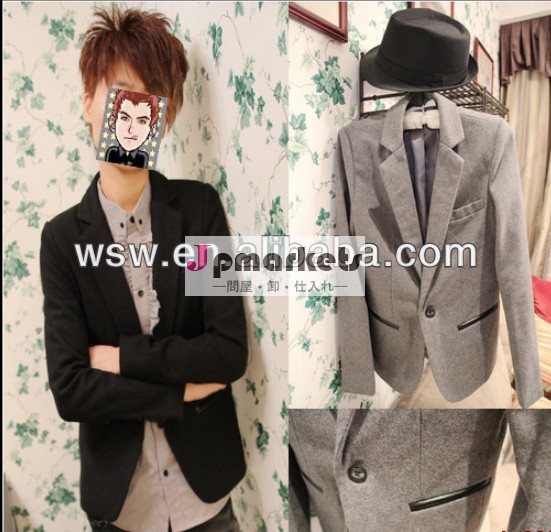 最新売れ筋x052014年ハンサムファッション高品質の男性のスーツ問屋・仕入れ・卸・卸売り