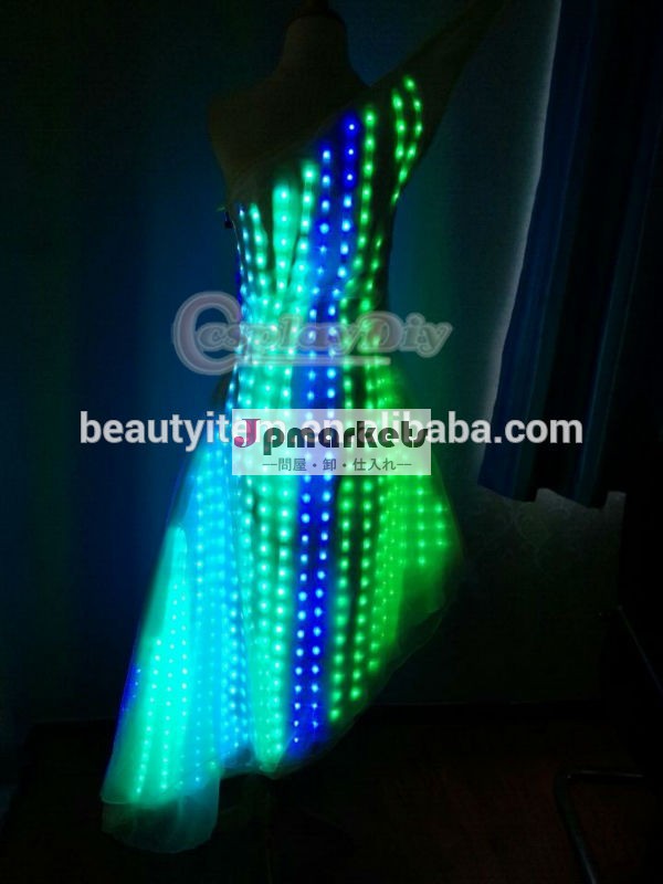 New OEM design good feedback fashionable fancy model performance show led light dress led clothing led costumes問屋・仕入れ・卸・卸売り