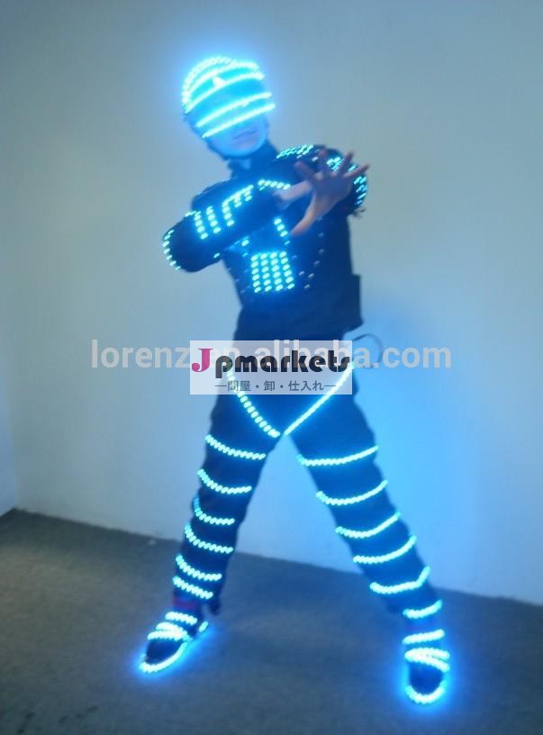 青コスプレＬＥＤデビッドrobretダンスの摩耗問屋・仕入れ・卸・卸売り