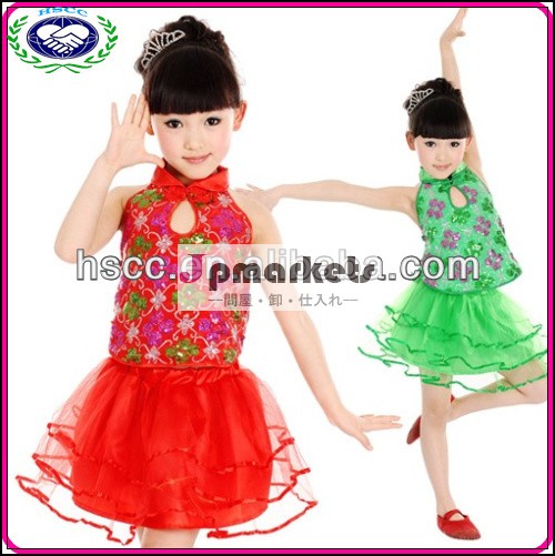 中国の専門の子供の女の子のドレスのサプライヤー子供ダンスラテンサルサバレエジャズダンス衣装卸売問屋・仕入れ・卸・卸売り