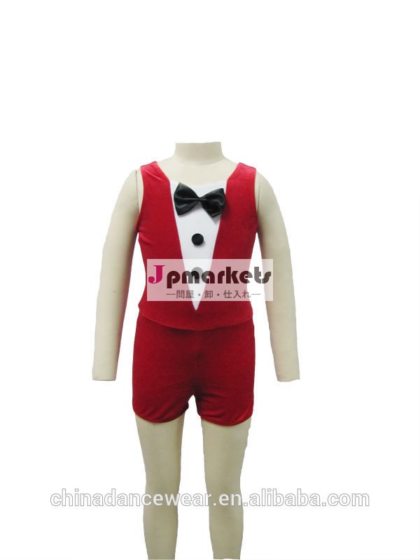 女の赤ちゃんのウェイトレスクール/ウェイター黒いボタンonesieボウタイダンスダンスジャンプスーツ問屋・仕入れ・卸・卸売り