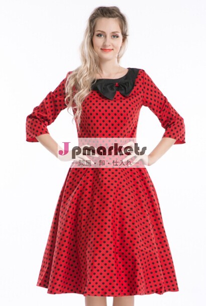 中国サプライヤー2014年instylesbestdressヴィンテージロカビリーレトロなドレス50年代のスイング問屋・仕入れ・卸・卸売り