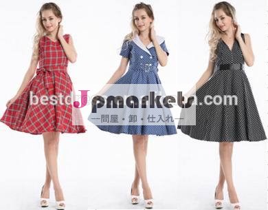 新しいスイングbestdress2014年1950年代ヴィンテージロカビリーレトロスイングをピンジャイブロカビリードレス問屋・仕入れ・卸・卸売り