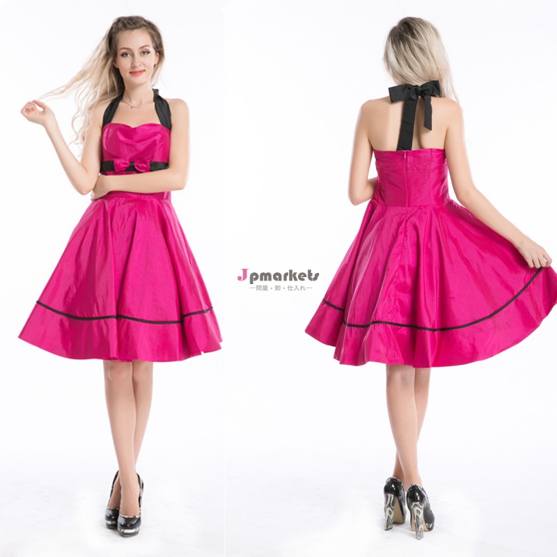 ロカビリーレトロピンナップwalsonbestdressスイングラップの夕方パーティードレス- サイズ824問屋・仕入れ・卸・卸売り