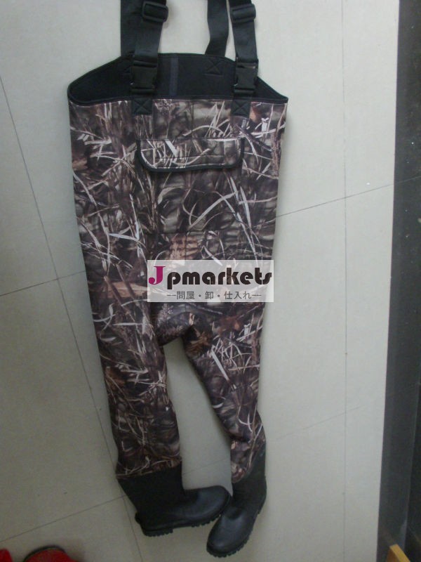 4.5 mm Neoprene wader / chest fishing wader / Camo wader , wholesale問屋・仕入れ・卸・卸売り