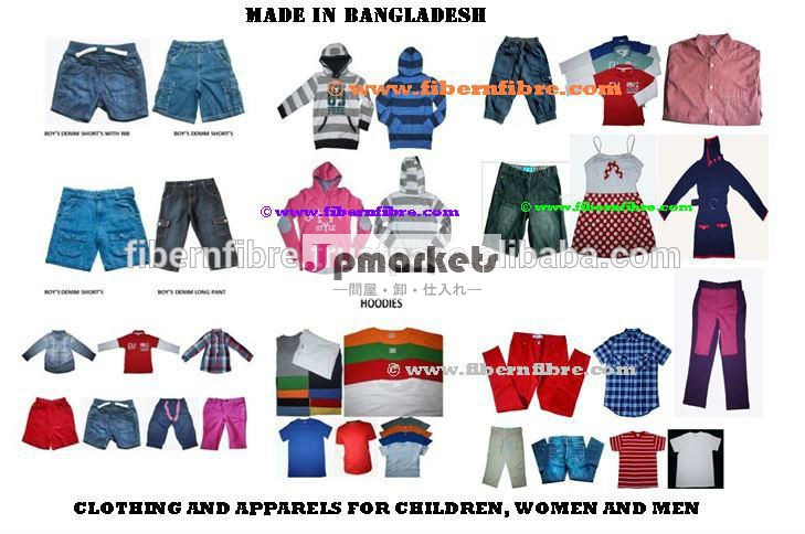 の男性用衣類、 バングラデシュから子供・女性問屋・仕入れ・卸・卸売り