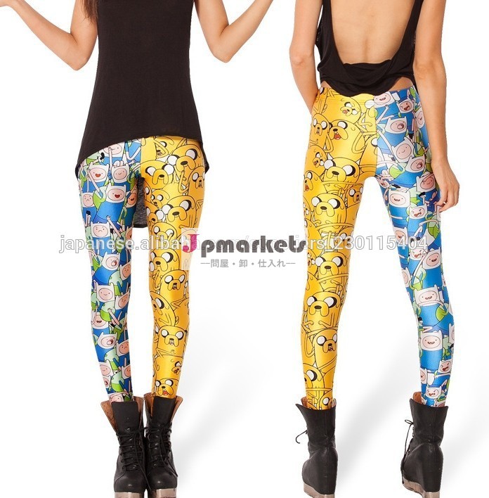 プリント柄 レギンス パンツ leggings レギング レディース 大米風問屋・仕入れ・卸・卸売り