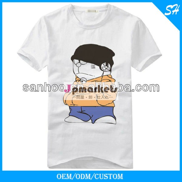 卸売クリエイティブ100％多色の綿の短い袖のtシャツのプロモーションの広告問屋・仕入れ・卸・卸売り